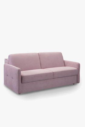 Sofa Ema II mit Schlaffunktion und Stauraum, modern
